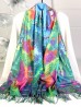Women with a Parasol Double-sided Oil Painting Design Fashion Scarf